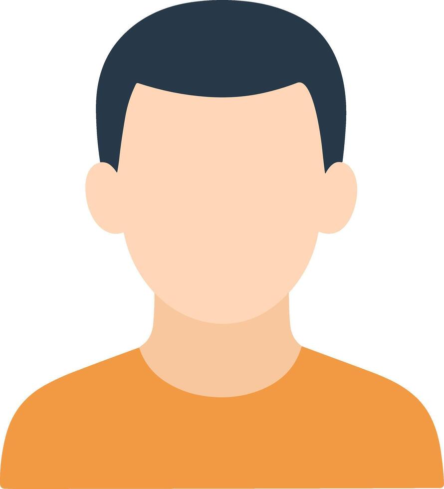 flat-style-avatar-unknown-man-user-profile-display-graphic-element-vector